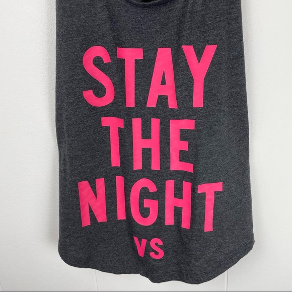 Victoria's Secret Stay The Night VS Racerback Tank Top - Picture 4 of 7